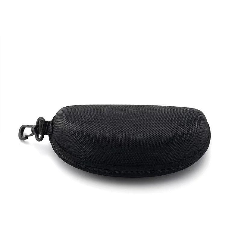Sports pressure resistant large sunglasses box EVA zipper Oxford cloth glasses box