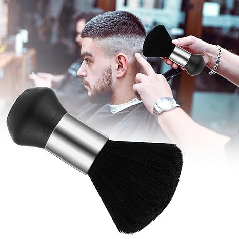Hairdressing Brush Soft Bristle Hair Brush for Cutting, Ideal for Home and Barbershop Use