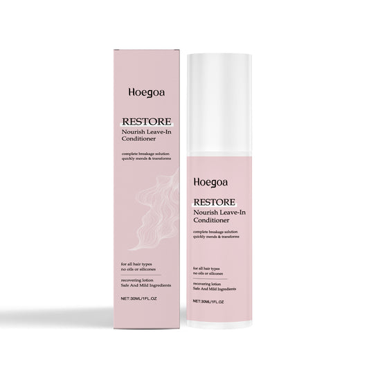 Hoegoa Nourishing Leave-In Conditioner, Moisturizes Dry And Irritated Hair Smoothing Treatment Refreshing Hair Conditioner Spray