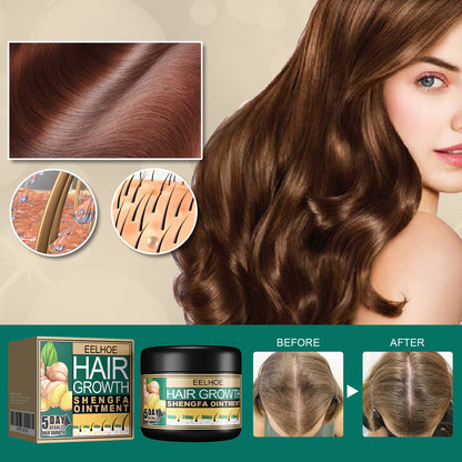 EELHOE Ginger Hair Care Cream Nourishing, Soft, Nourishing And Repairing Dry Scalp Massage Cream