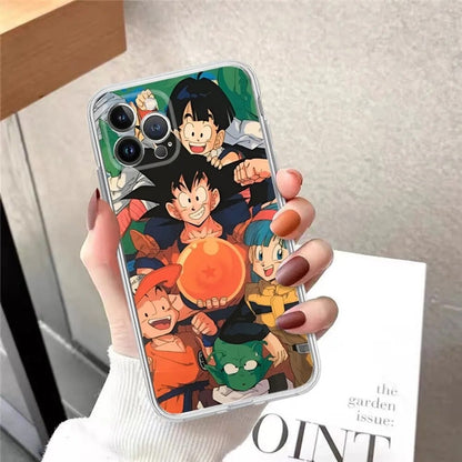 Phone case iPhone Dragon Ball Wukong black painted anti fall