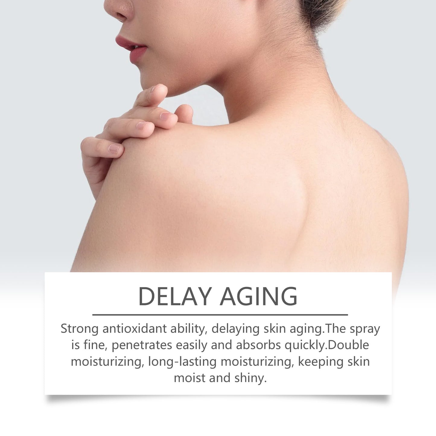 Ximonth Hair Keratosis Treatment Spray Cleans Back Acne And Moisturizes Smooth Body Skin Spray