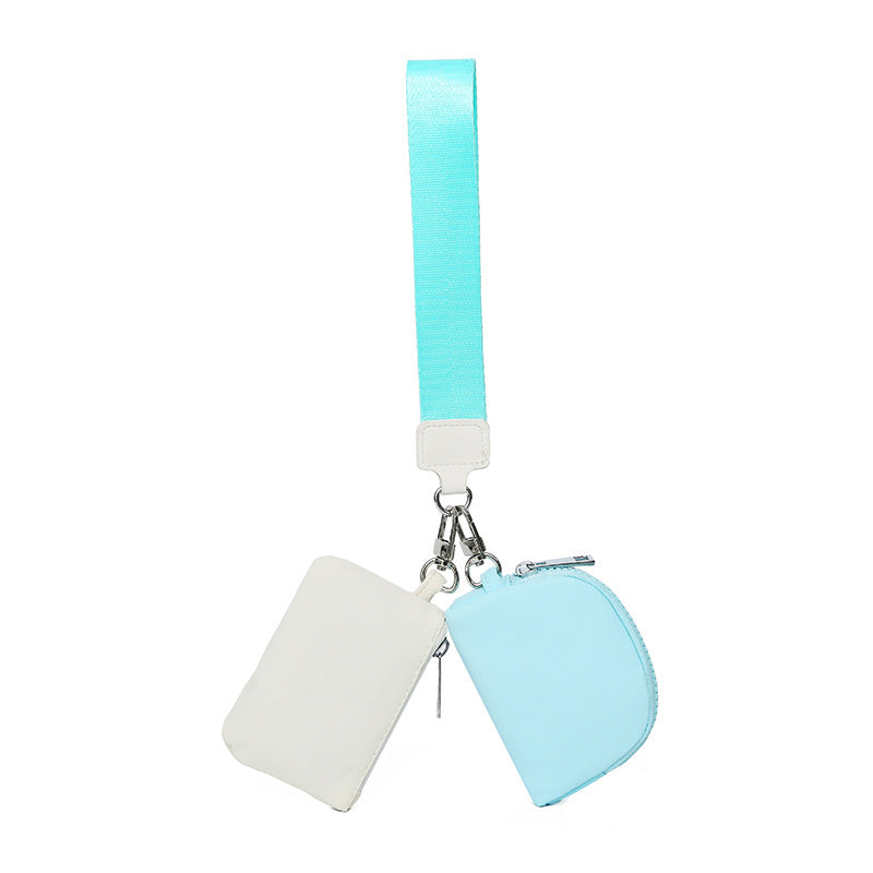 Portable card bag bank card mini change storage bag small bag
