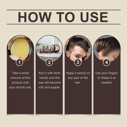 East Moon Styling And Moisturizing Wax, Improves Hair, Fluffs And Nourishes Hair, Conditioning And Styling Wax