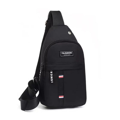 Chest Pack Outdoor Hiking Cycling Single Shoulder Crossbody Canvas Chest Bag Outdoor Sports Bag Street Fashion Men's Backpack