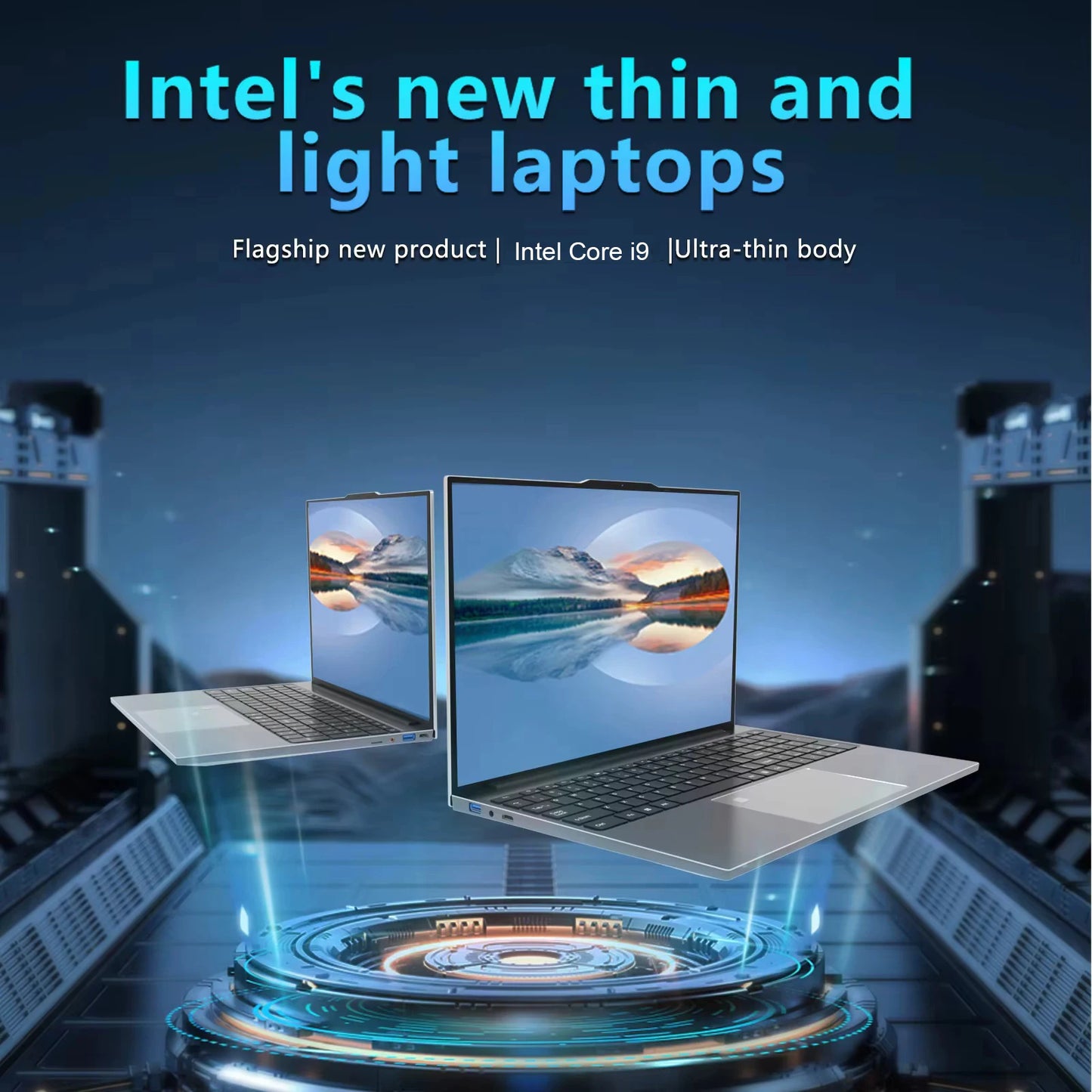 XIAMAN Portable Notebook Windows 11 Intel Core i9 10980HK/9900 15.6“Laptop Computer HD Screen 16GB RAM 1TB 2TB SSD laptops PC