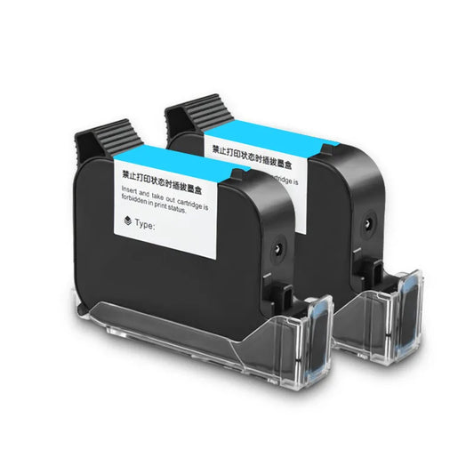 Solvent Black TIJ Ink Cartridge for Handheld Inkjet Printer