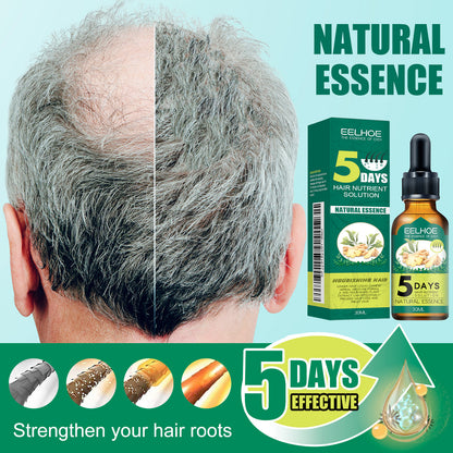 EELHOE Ginger Hair Oil Moisturizing Smooth Hair Repair Frizzy Damaged Hair Care Essential Oil