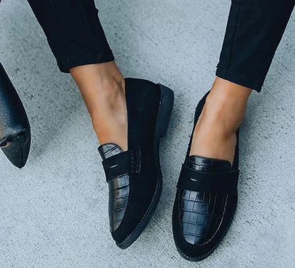 Comfortable Leather Shoes Casual Loafers, Size 35-43