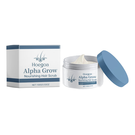 Nourishing Hair Scrub, Clean Scalp Skin Soft Moist Hair Care Scrub