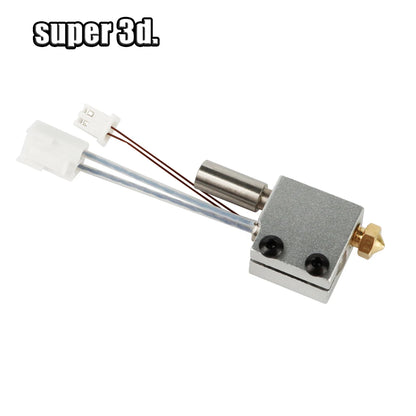 For Artillery Sidewinder X1/X2 Genius Hotend Kit 3D Printer Parts NTC100K Thermistor Heat Tube Heat Block Throat Volcano Nozzle