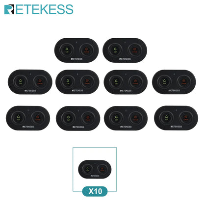 Retekess Restaurant Pager Wireless Waiter Calling System TD112 Waterproof Watch Receiver TD036 Call Buttons For Cafe Bar Club