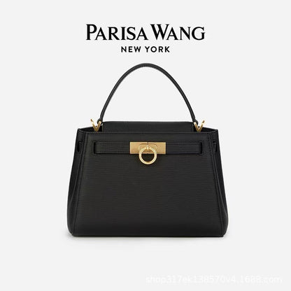 Chic Genuine Leather Handbag for Women Madison Shoulder Tote Bag Crossbody Bag Commute Bag