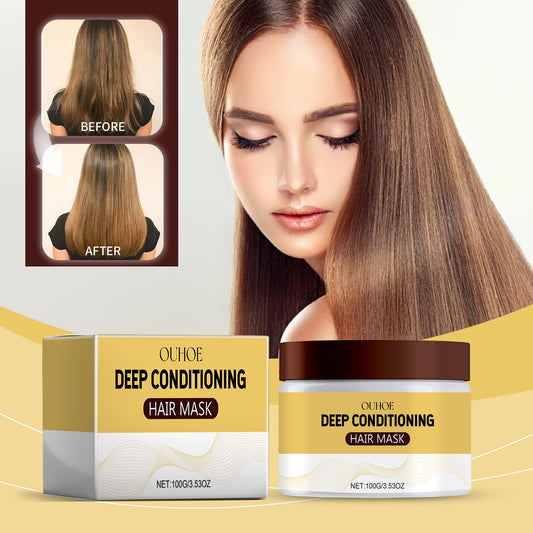 OUHOE  Collagen Hair Mask Nourishes Hair And Restores Dry And Frizzy Hair