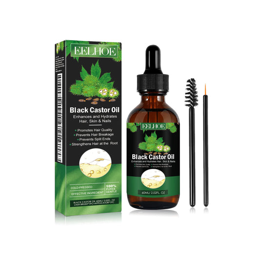 Castor Oil Dense Hair Liquid: Hair Prevention And Toughness, Dense Hair, Scalp Massage, Nutritional Care Solution