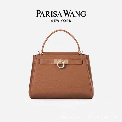 Chic Genuine Leather Handbag for Women Madison Shoulder Tote Bag Crossbody Bag Commute Bag