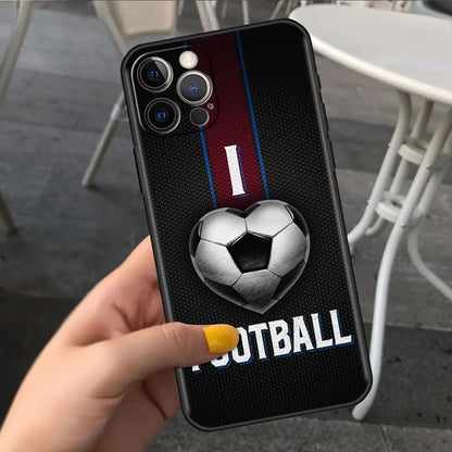 Suitable for iPhone 15 soccer phone case