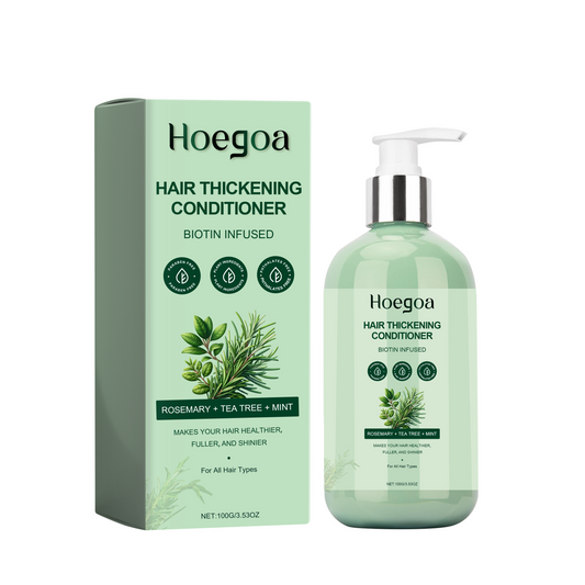 Hoegoa Hair Thickening Conditioner, Deep Moisturizing Repair Ironing And Dyeing Dry Hair And Frizzy Hair With Split Ends