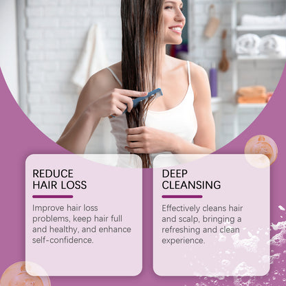 Hoegoa Hair Care Soap Plant Essence Shampoo Cleanser Manual Essential Oil Soap Moisturizes And Maintains Scalp