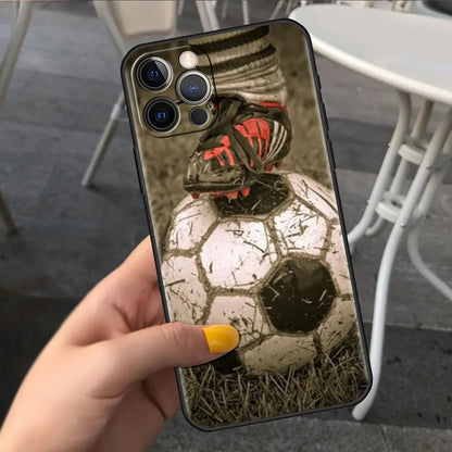 Suitable for iPhone 15 soccer phone case
