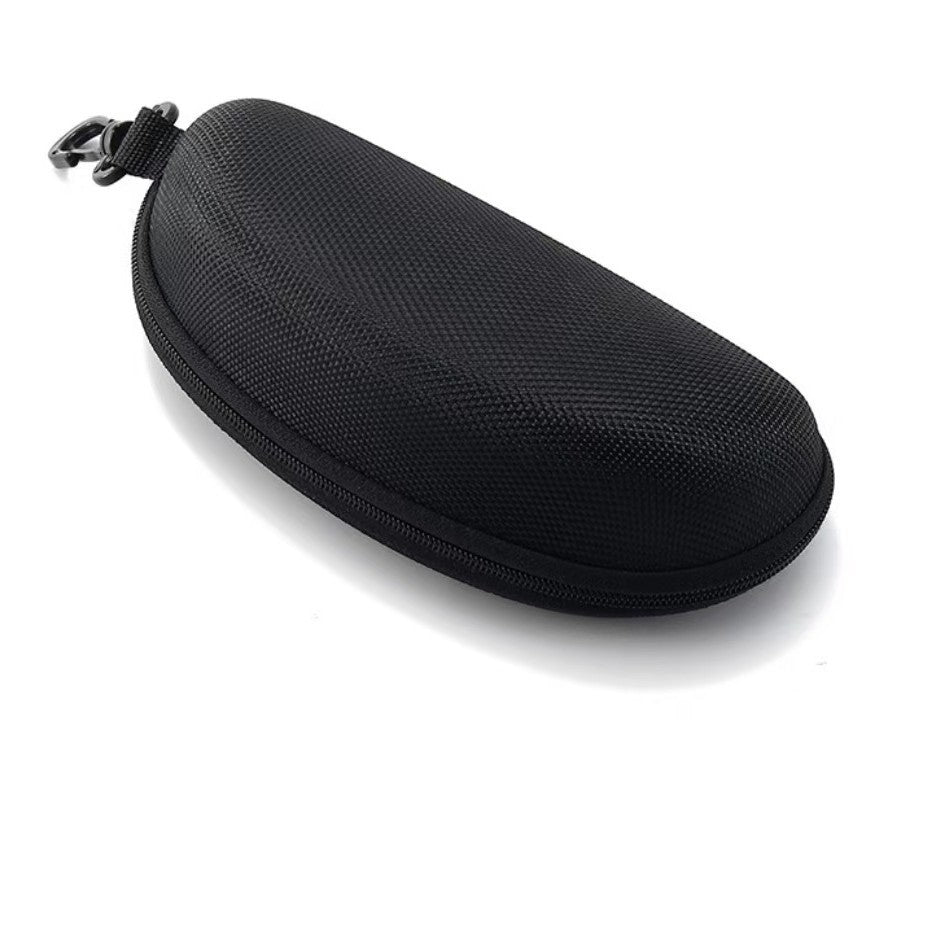 Sports pressure resistant large sunglasses box EVA zipper Oxford cloth glasses box