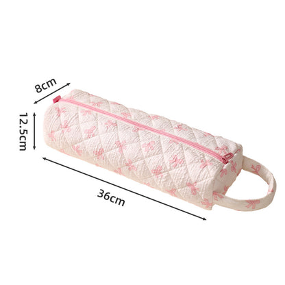 Travel curling iron straight clip storage bag