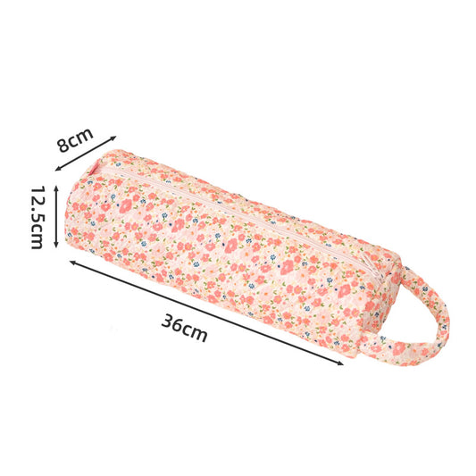 Travel curling iron straight clip storage bag
