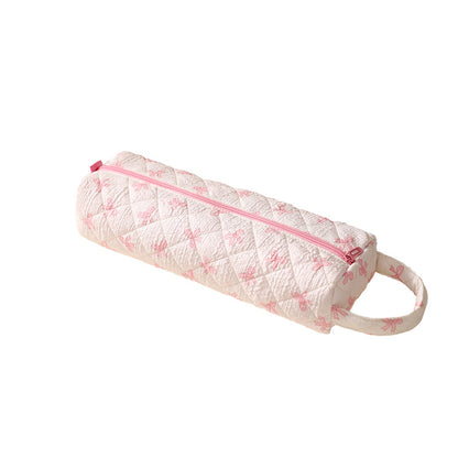 Travel curling iron straight clip storage bag