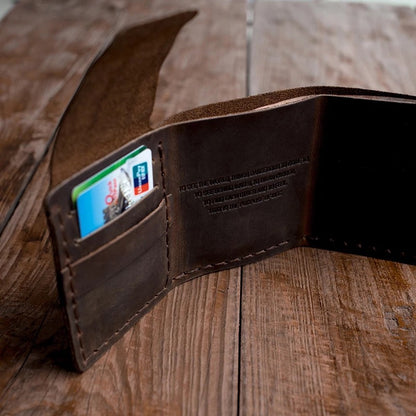 Men's handmade wallet