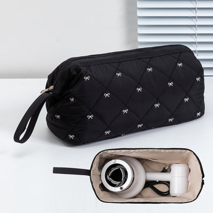 Multi functional travel grooming and storage bag for women