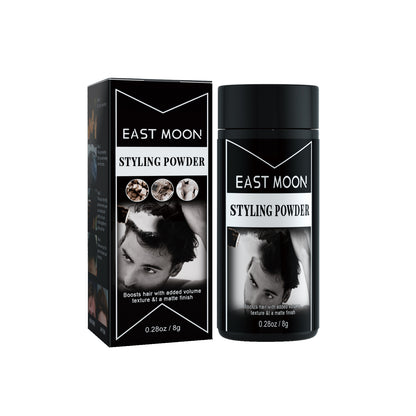 East Moon Men's Texture Powder Effective Moisturizing Styling Hair Voluminous Lasting Cool Styling Styling