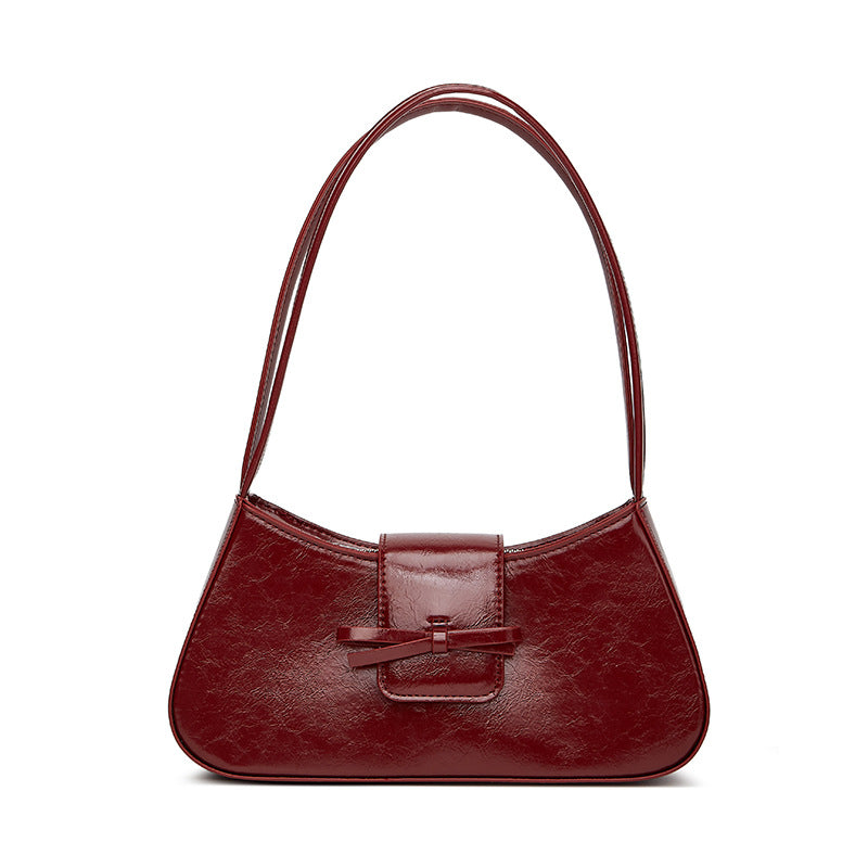 Bow Single Shoulder Underarm Bag
