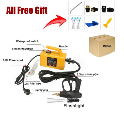 110V 220V High Temperature Steam Cleaner For Hood Air Conditioner Car Mobile Cleaning Machine Pumping Sterilization Disinfector
