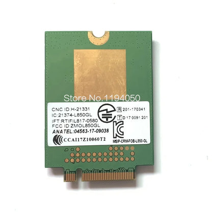 4G LTE Wireless Module L850-GL 01AX792 5W10V25796 02HK709 M.2 WWAN Card For ThinkPad X1 Carbon X280 T580  L480 X1 Yoga Gen 3
