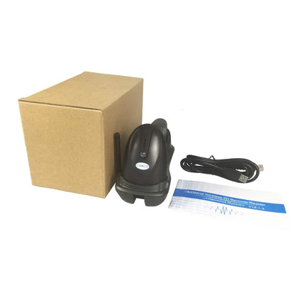 EVAWGIB 3-in-1 Barcode Scanner Handheld 1D/2D/QR Bar Code Reader Support BT 2.4G Wireless USB Wired Connection for Supermarket