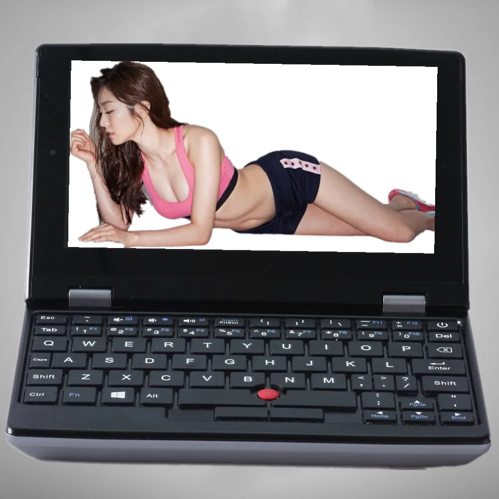 7 Inch Mini Laptop 16G 1TB N95 Notebook IPS Touch Screen Portable Netbook Win 11 Pro Mini PC Micro Computer Bluetooth 4.2