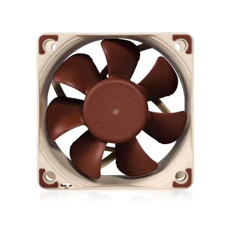 Noctua NF-A6X25 60x60x25mm 12V/5V 3pin/4pin PWM Intelligent Temperature Control SSO Magnetically Stable Bearing 6CM Fan