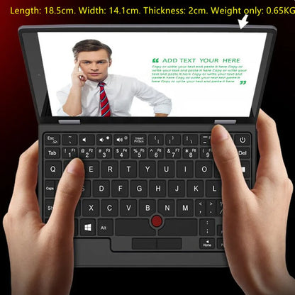 7 Inch Mini Laptop 16G 1TB N95 Notebook IPS Touch Screen Portable Netbook Win 11 Pro Mini PC Micro Computer Bluetooth 4.2