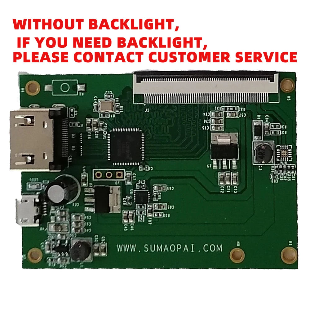 3D Printer 5.5 Inch 2K LCD Screen DIY Accessories LS055R1SX04 / 2560 * 1440 Driver Board For Nanodlp System