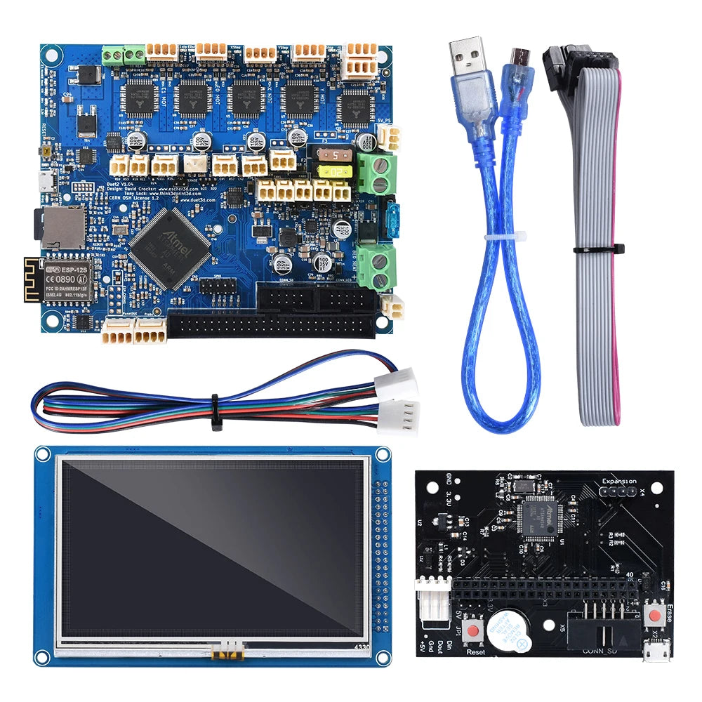 BIGTREETECH PanelDue Color Touch Screen Controller For Duet 2 Wifi Control Board 4.3" 5" 7" PanelDue Touch Screen BLV MGN SKR