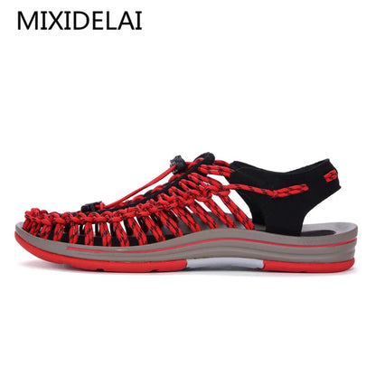 MIXIDELAI 2025 New Arrived Summer Sandals Men Shoes Quality Comfortable Men Sandals Fashion Design Casual Men Sandals Shoes