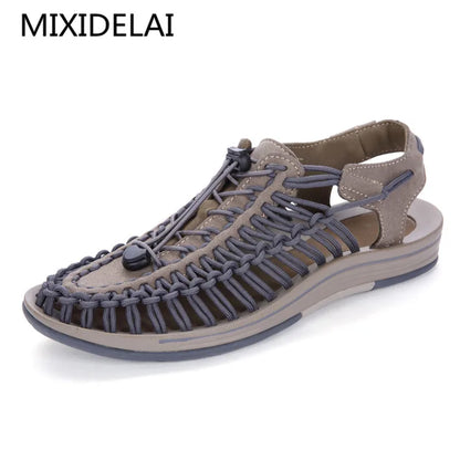 MIXIDELAI 2025 New Arrived Summer Sandals Men Shoes Quality Comfortable Men Sandals Fashion Design Casual Men Sandals Shoes