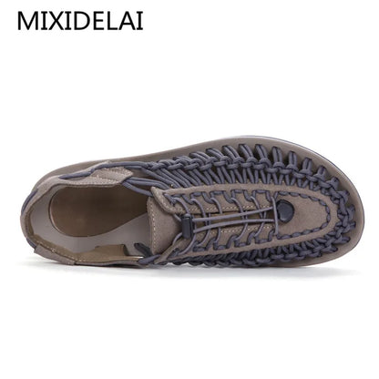 MIXIDELAI 2025 New Arrived Summer Sandals Men Shoes Quality Comfortable Men Sandals Fashion Design Casual Men Sandals Shoes