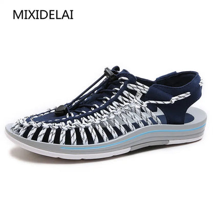 MIXIDELAI 2025 New Arrived Summer Sandals Men Shoes Quality Comfortable Men Sandals Fashion Design Casual Men Sandals Shoes
