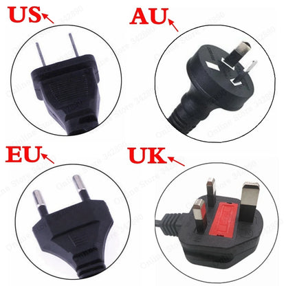 36V 2A Battery Charger Output 42V 2A Charger Input 100-240 VAC Lithium Li-ion Li-poly Charger For 10Series 36V Battery