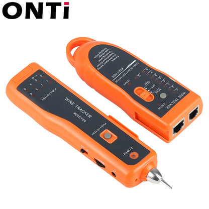 ONTi-Ethernet LAN Network Cable Tester Detector, Line Finder, Telephone Wire Tracker, Line Finder, RJ11, RJ45, Cat5, Cat6