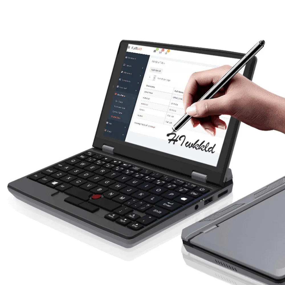 7 Inch Mini Laptop 16G 1TB N95 Notebook IPS Touch Screen Portable Netbook Win 11 Pro Mini PC Micro Computer Bluetooth 4.2