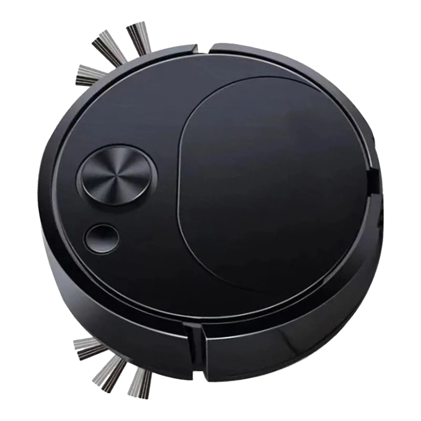 Intelligent Sweeping Robot 3 in 1 Rechargeable Low Noise Automatic Vacuum Cleaner Compact Strong Suction Power for Office