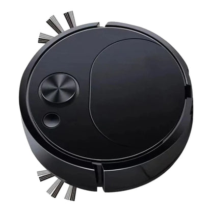 Intelligent Sweeping Robot 3 in 1 Rechargeable Low Noise Automatic Vacuum Cleaner Compact Strong Suction Power for Office