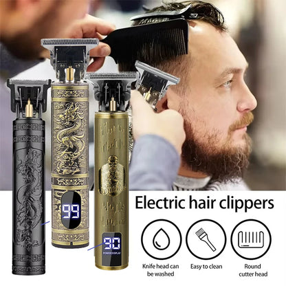 T9 Hair Clipper Repair Beard Shaving Body Hair Trimmer Clippers Corteiz Electric Machine Men Haircut Machine 0mm Barber Shaver